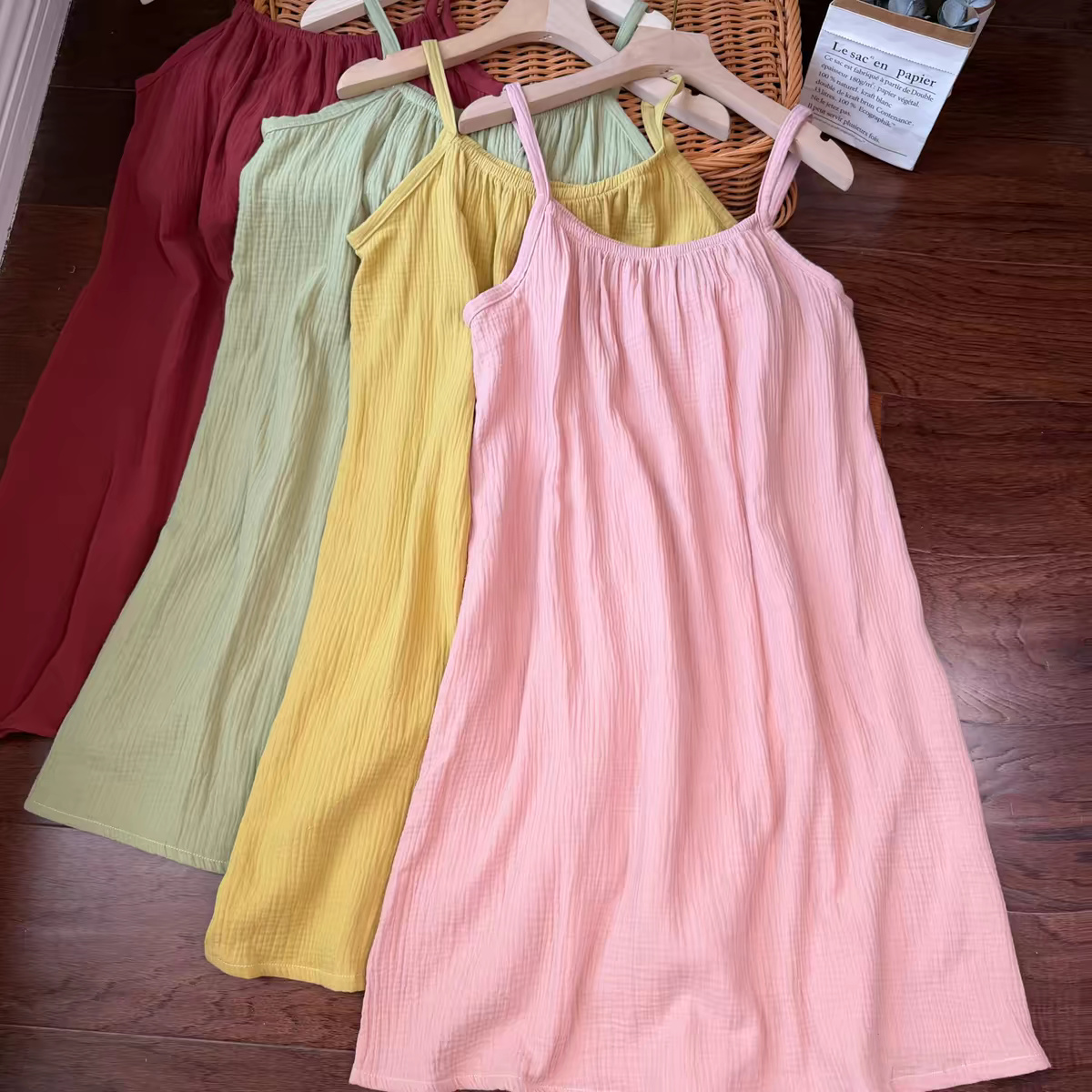 Midi Dress - Vestido de Verano para Mujer, 100%