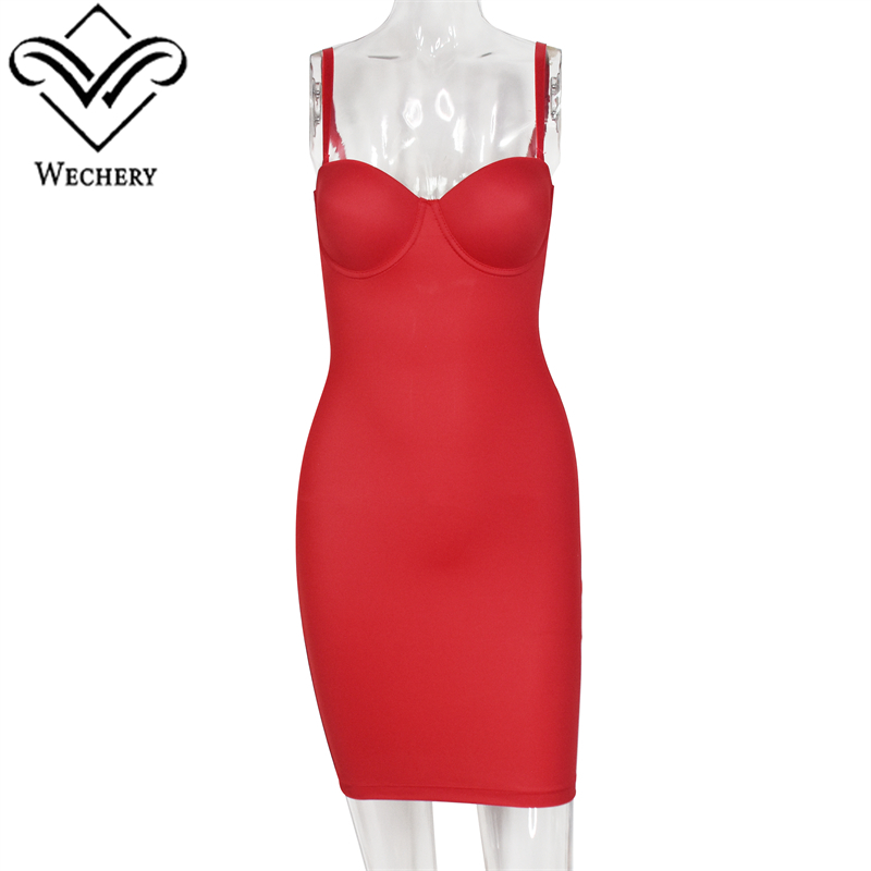 Women'S Red Formal Wear - Vestidos rojos Wechery para mujer, ropa