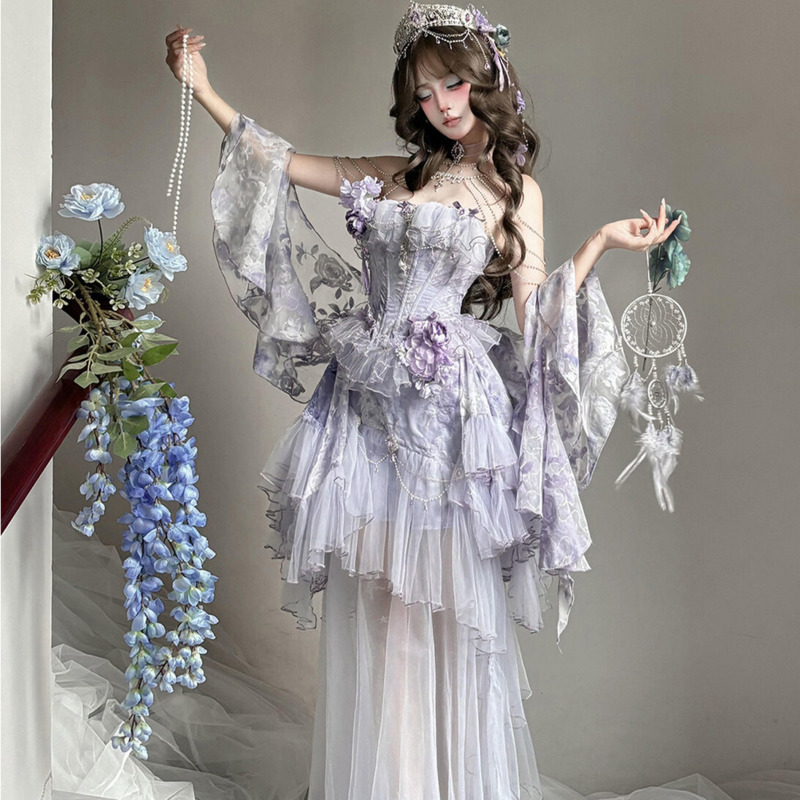 Formal Dress - Vestido Lolita Violet Poetry Fog, Estilo