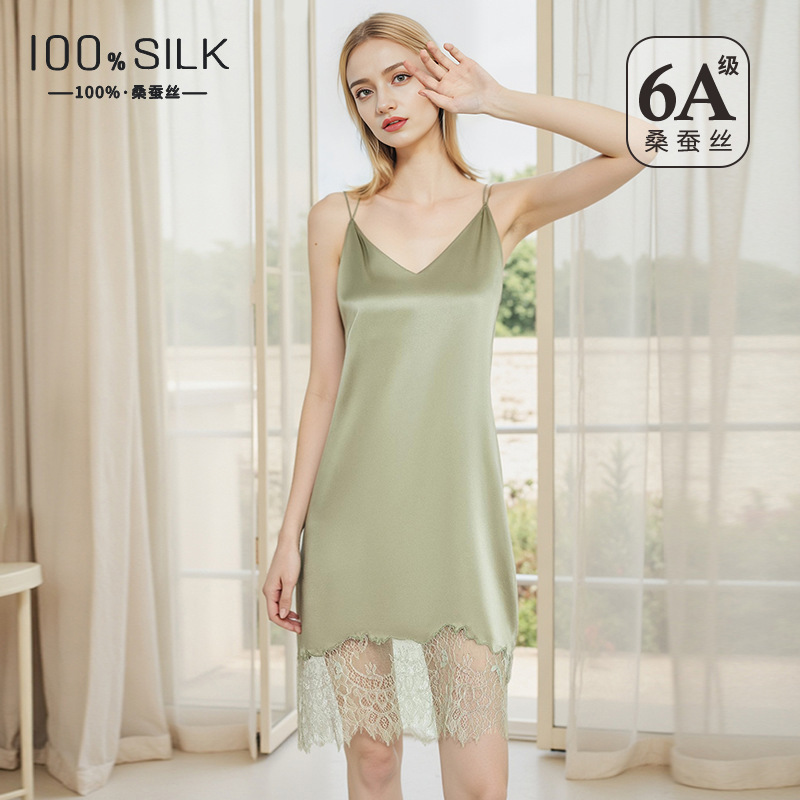 Vestido de seda de morera de 1 - Lace Dress reseña y precio